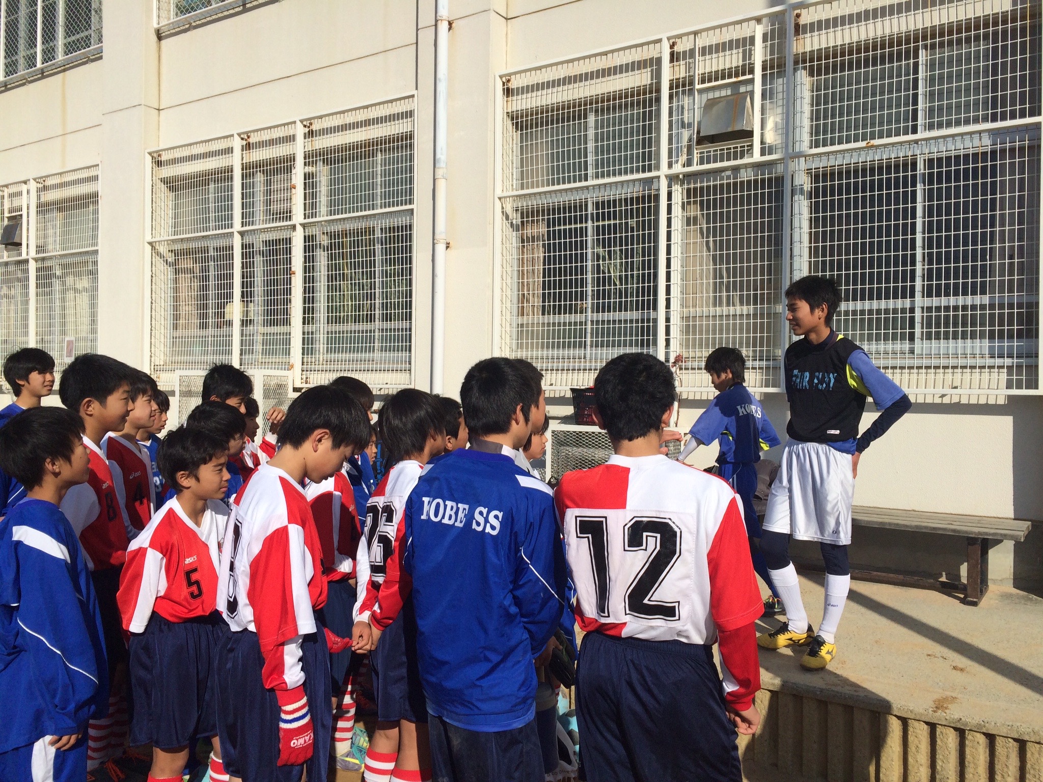 Kssjy1年 第17回兵庫県中学生サッカー選手権大会神戸市予選2回戦突破 トピックス